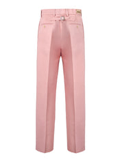Light Pink Cotton Pants
