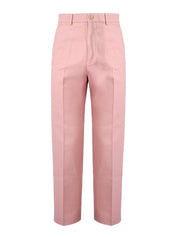 Light Pink Cotton Pants