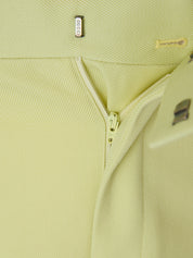 Lime Yellow Polyester Pants