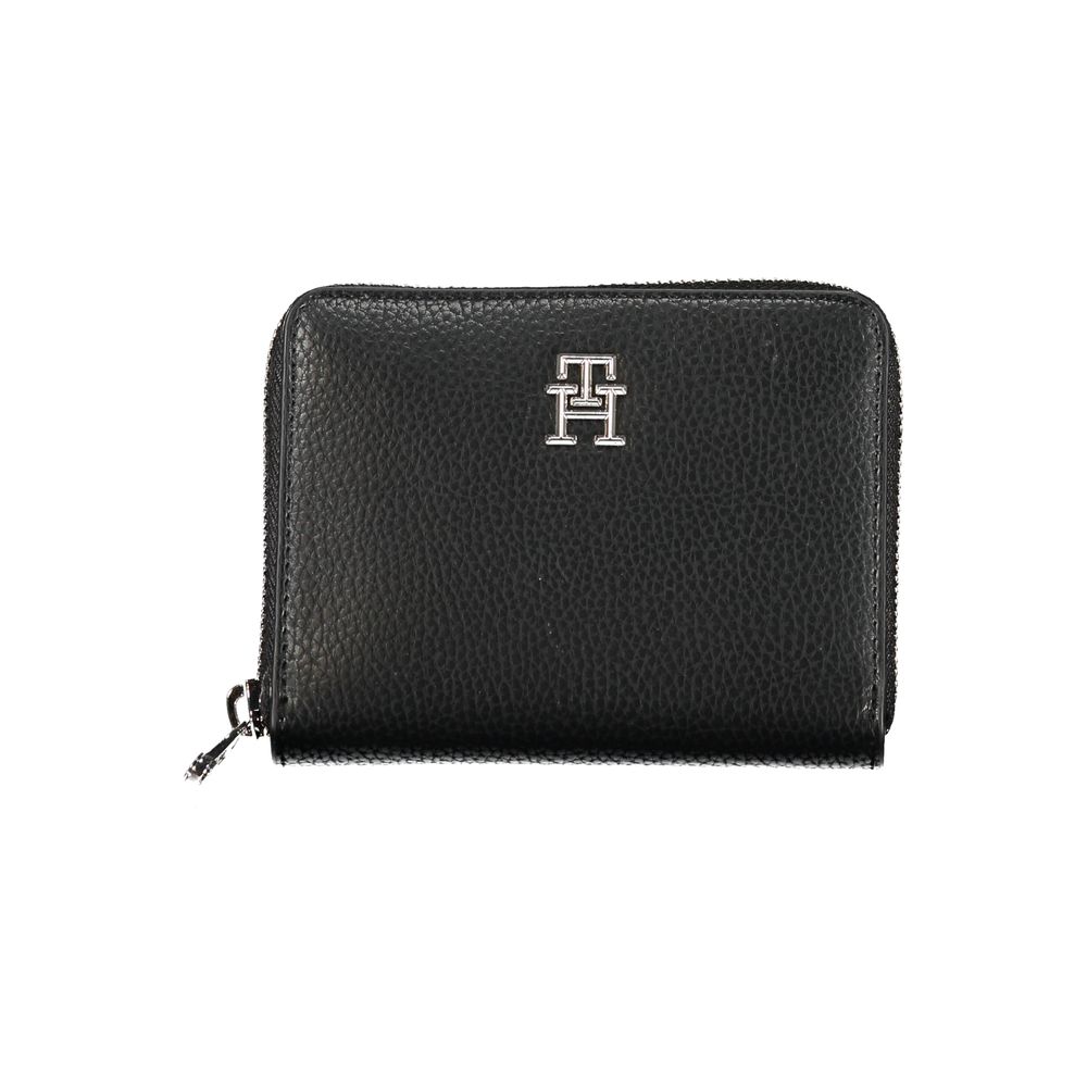 Tommy Hilfiger Nero Polyurethane Wallet