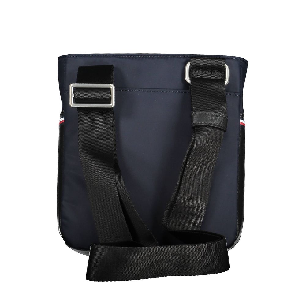 Tommy Hilfiger Blue Polyurethane Shoulder Bag