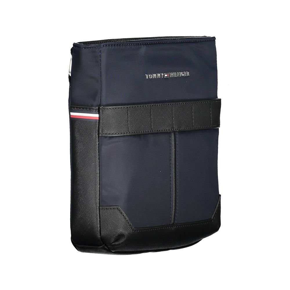 Tommy Hilfiger Blue Polyurethane Shoulder Bag