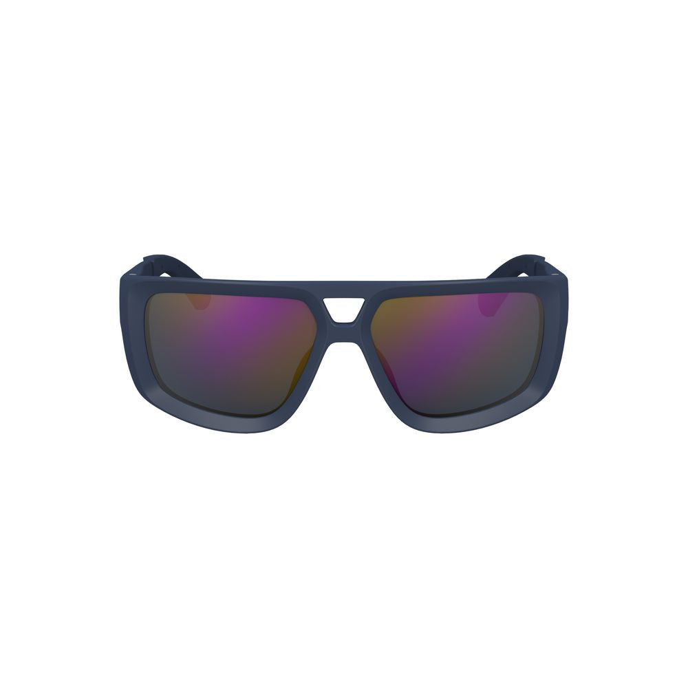 Calvin Klein Blue Plastic Square Sunglasses