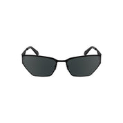 Calvin Klein Black Metal Cat-Eye Sunglasses