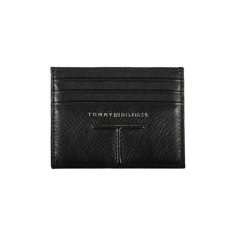 Tommy Hilfiger Nero Poliuretano Wallet