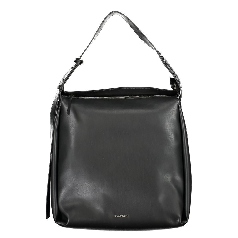 Calvin Klein Black Recycled Polyester Handbag
