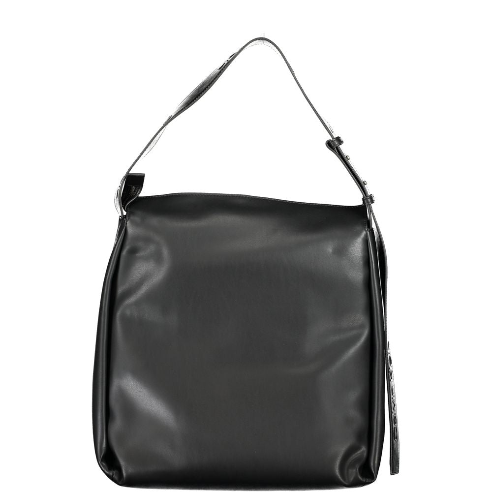 Calvin Klein Black Recycled Polyester Handbag