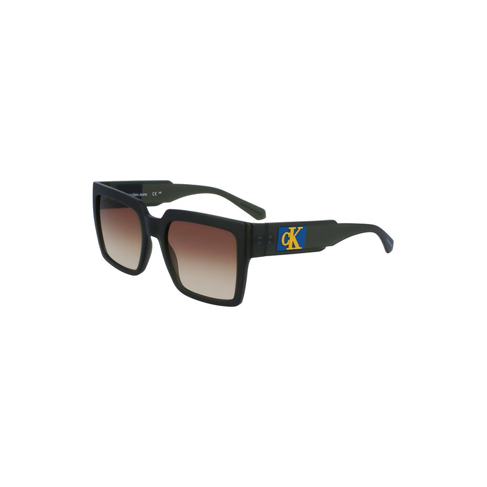 Calvin Klein Brown Plastic Sunglasses