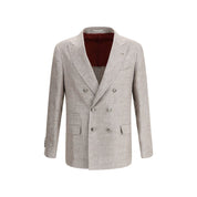 Light Brown Linen Blazer