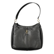 Tommy Hilfiger Black Recycled Polyester Shoulder Bag