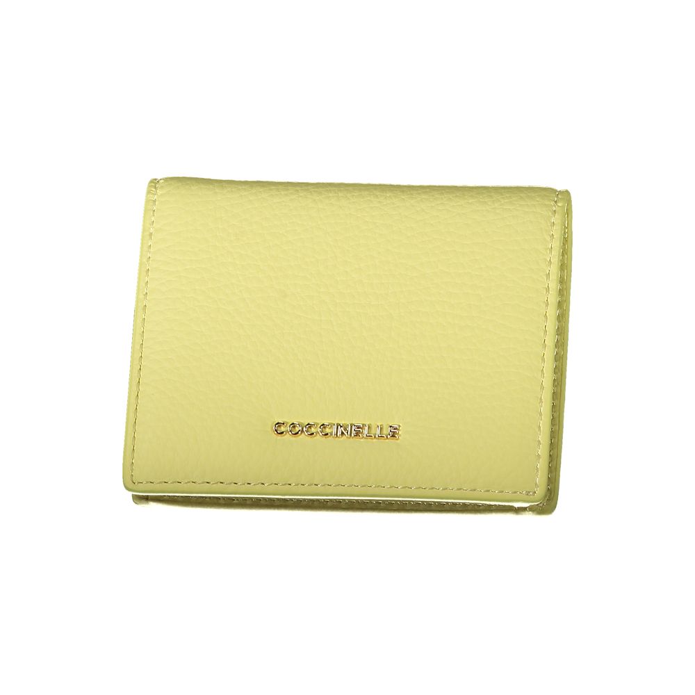 Coccinelle Giallo Leather Wallet