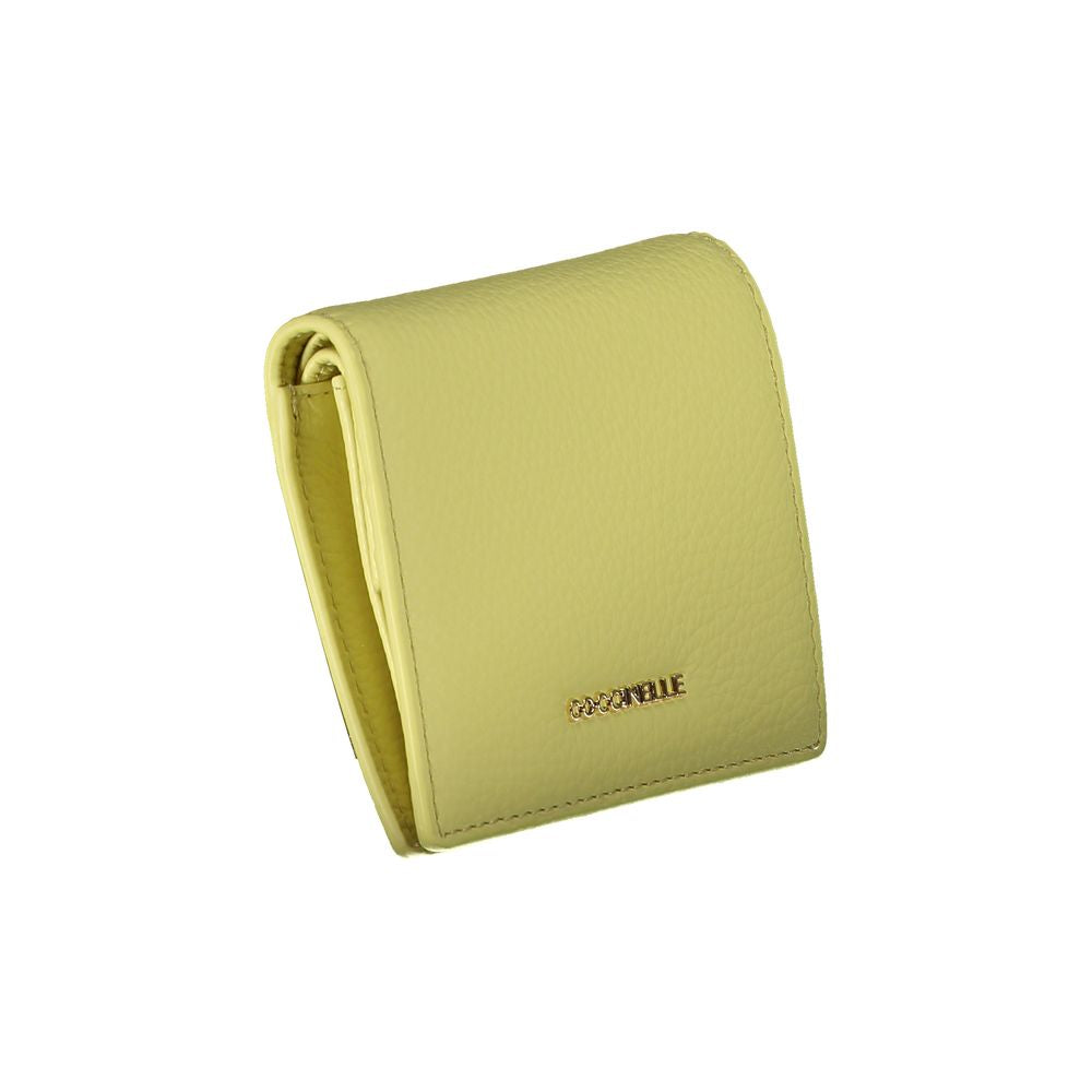 Coccinelle Giallo Leather Wallet