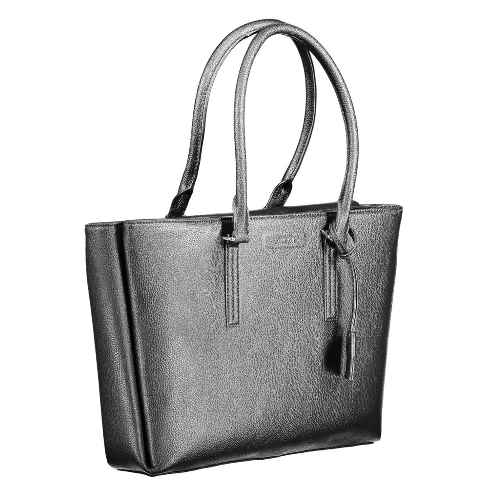 Calvin Klein Black Polyethylene Shoulder Bag
