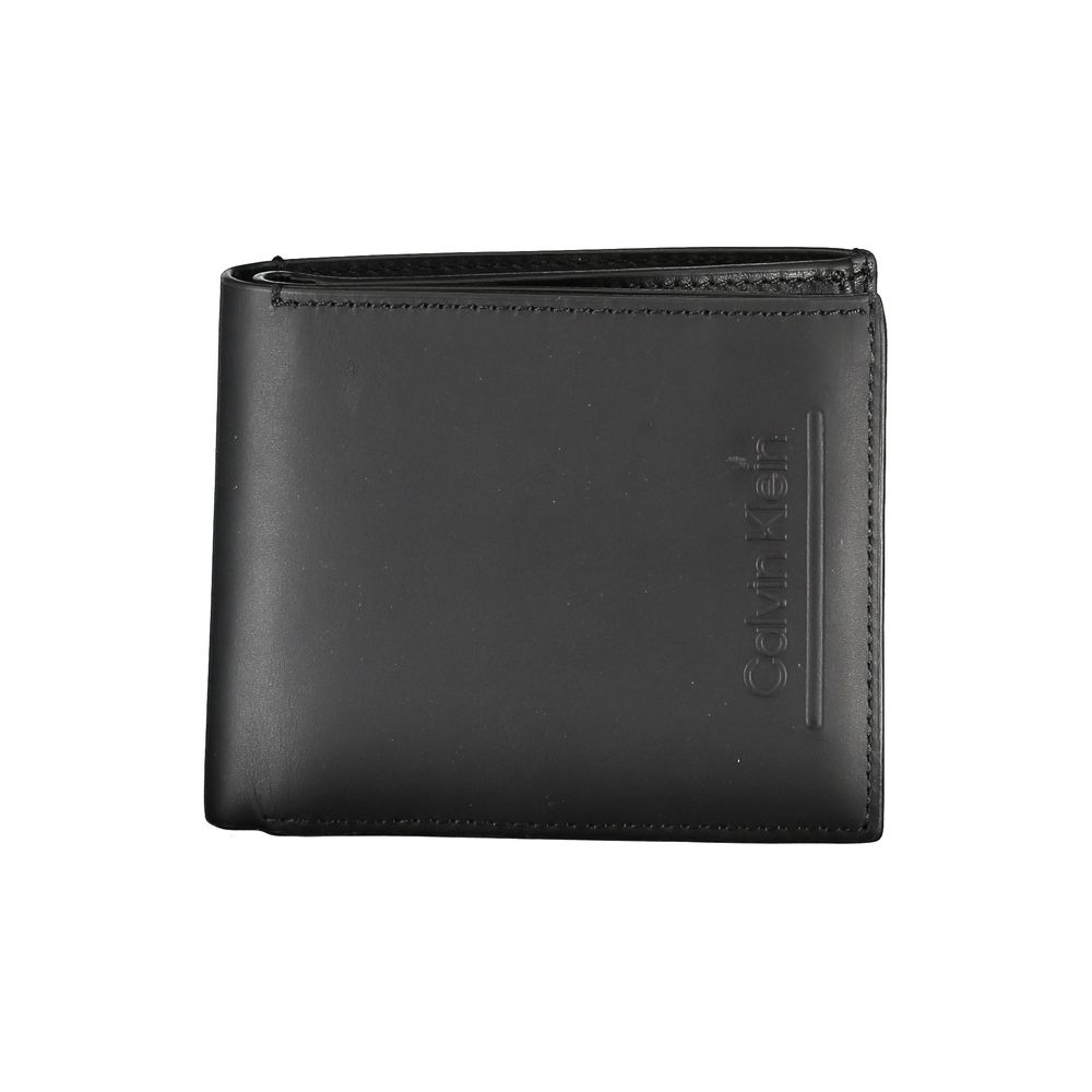 Calvin Klein Nero Pelle Leather Wallet