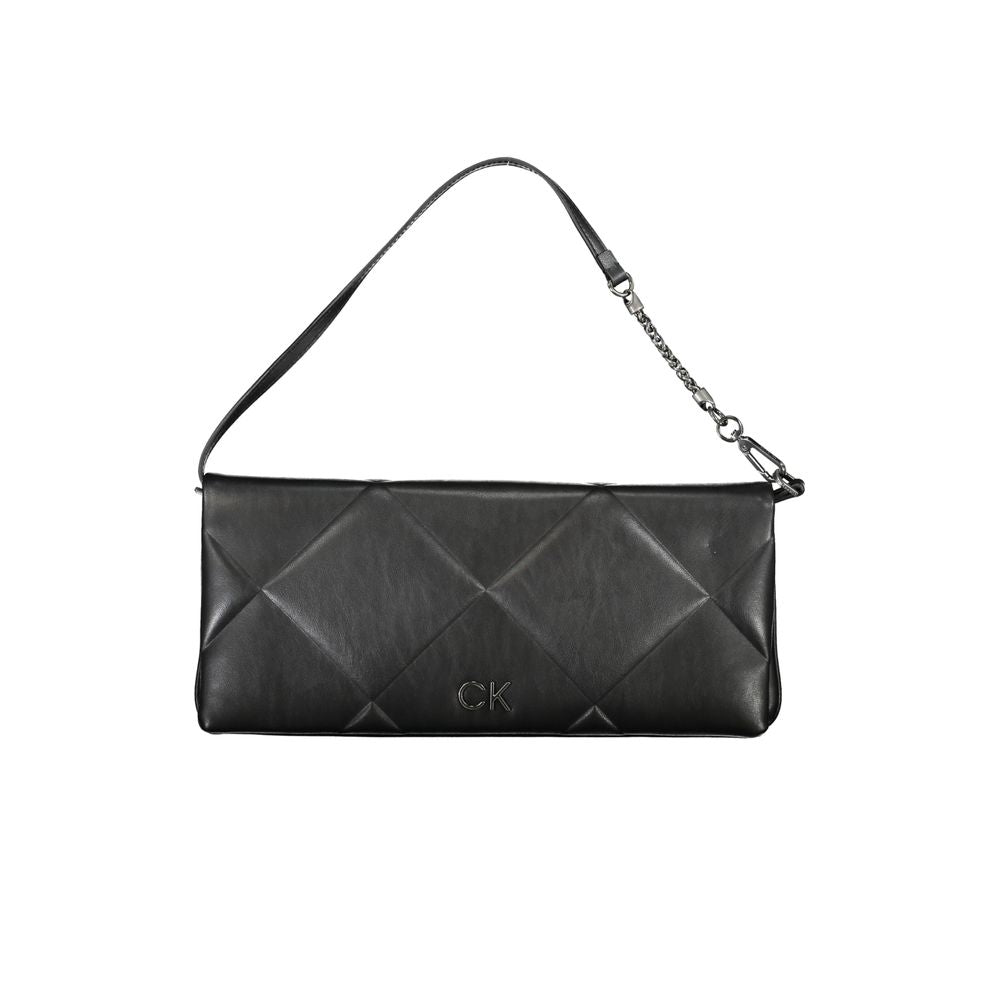 Calvin Klein Black Polyester RFID-Blocking Wallet