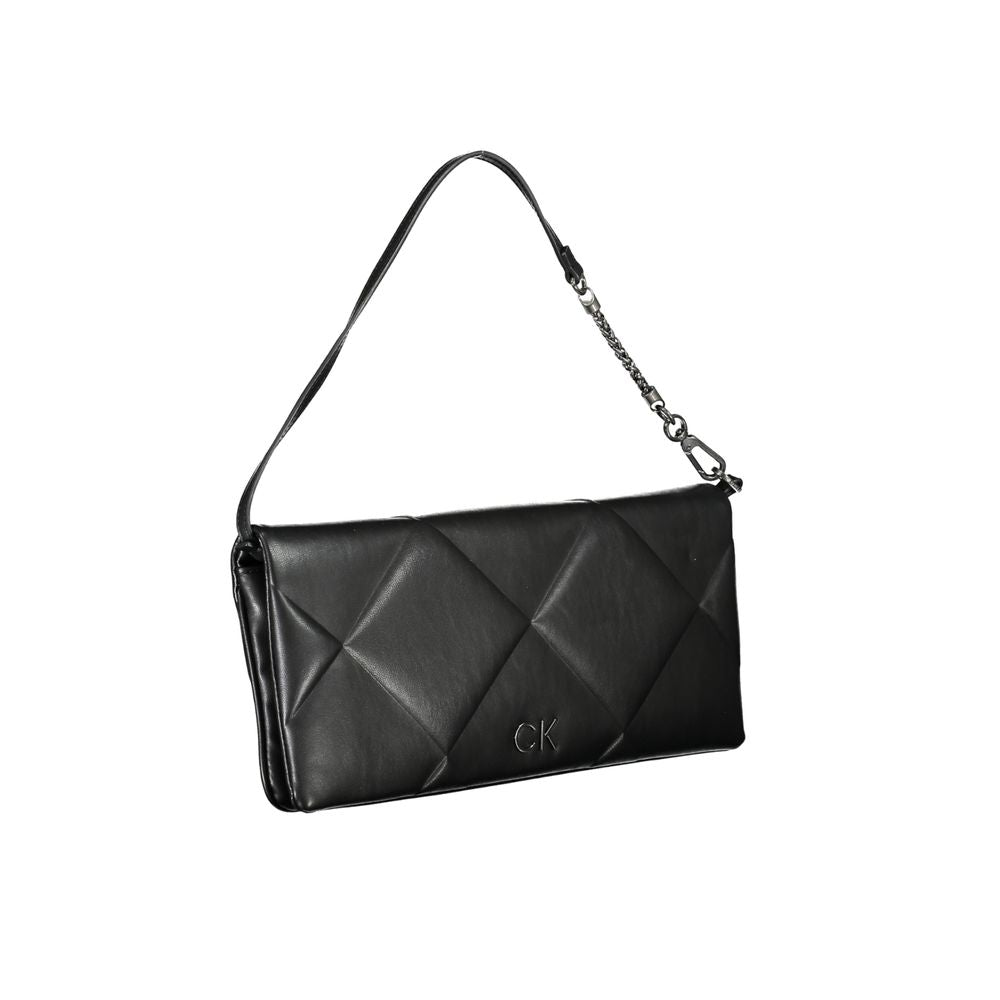 Calvin Klein Black Polyester RFID-Blocking Wallet