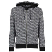 Black Cotton Men's Sweater