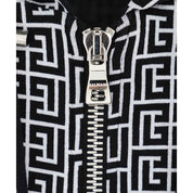 Black Cotton Men's Sweater