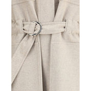 Beige Wool Coat