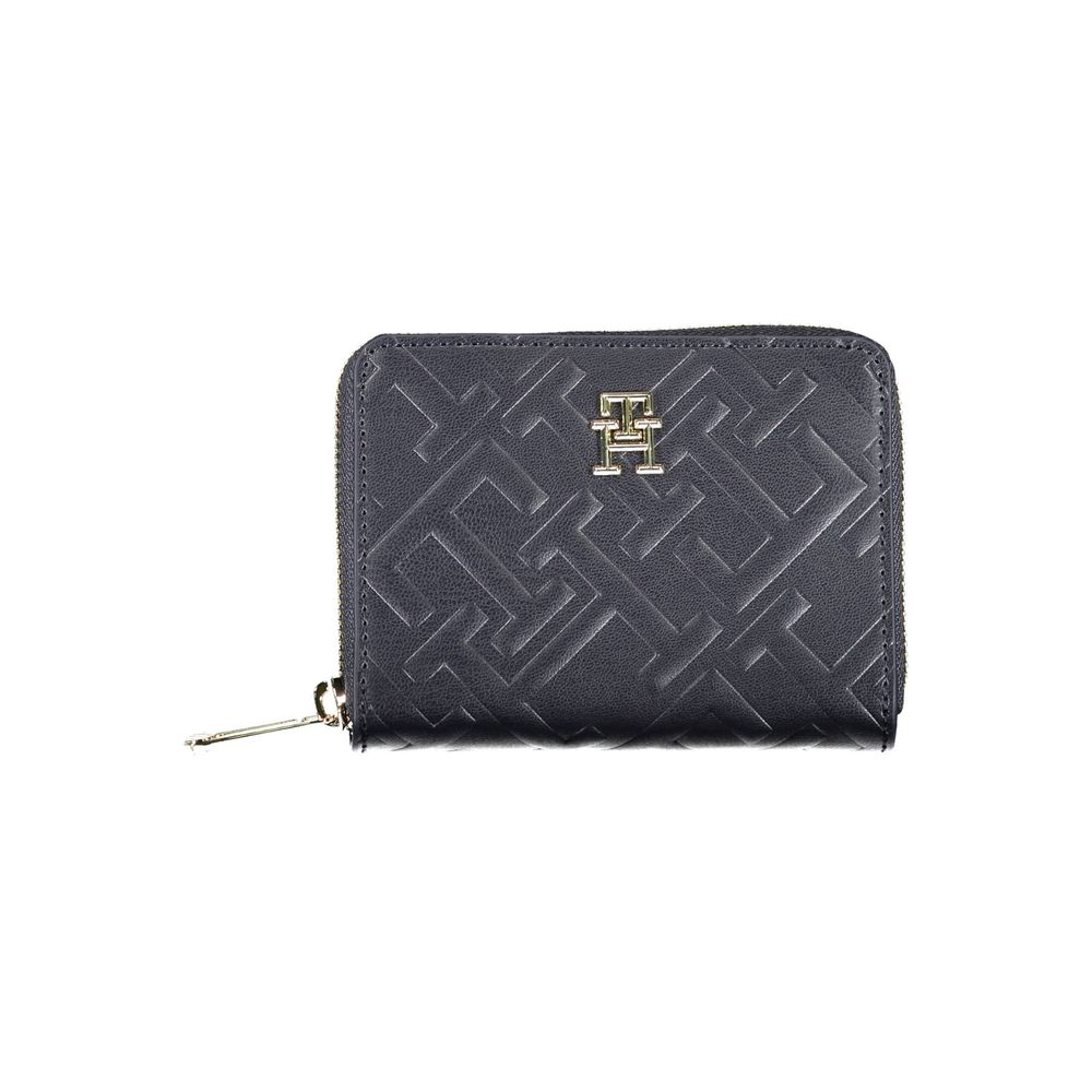 Tommy Hilfiger Blu Polyurethane Wallet