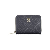 Tommy Hilfiger Blu Polyurethane Wallet