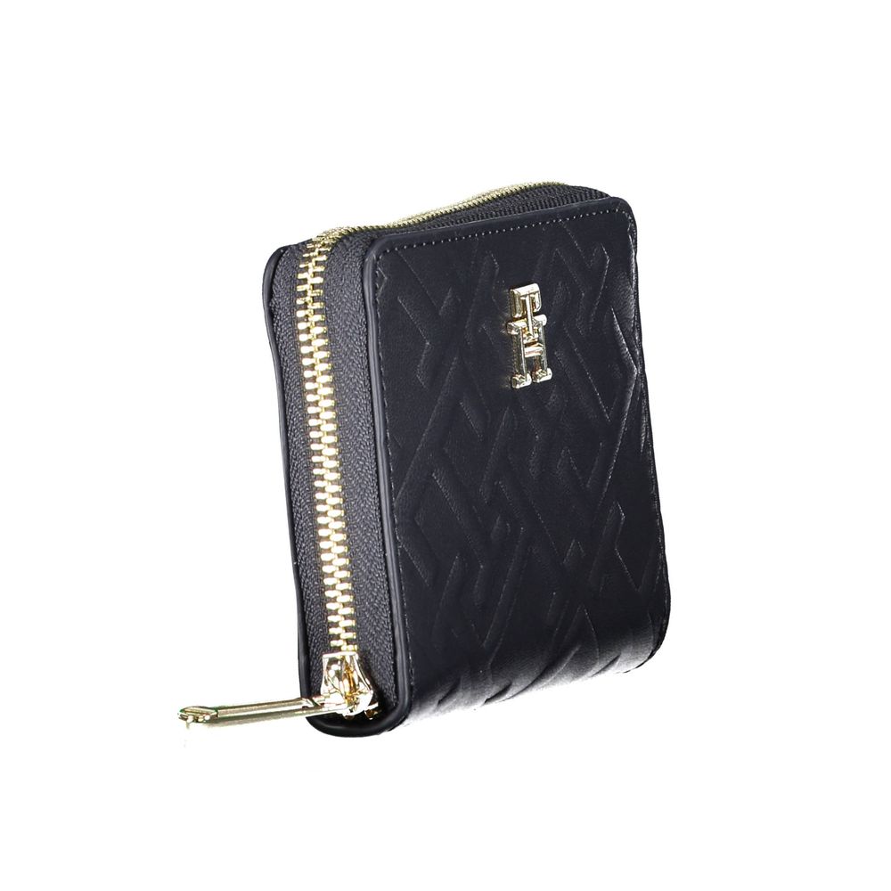 Tommy Hilfiger Blu Polyurethane Wallet