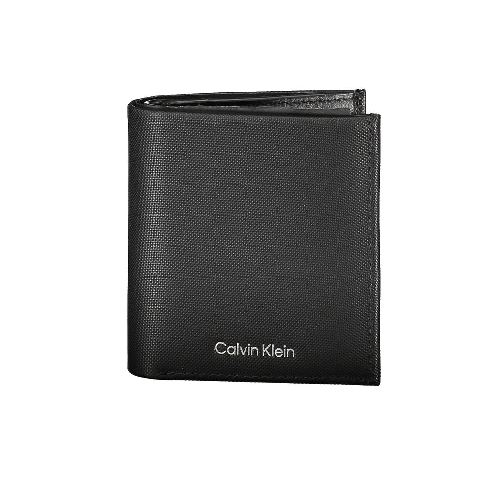 Calvin Klein Nero Leather Wallets
