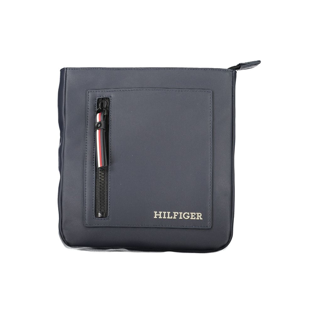 Tommy Hilfiger Navy Polyurethane Shoulder Bag