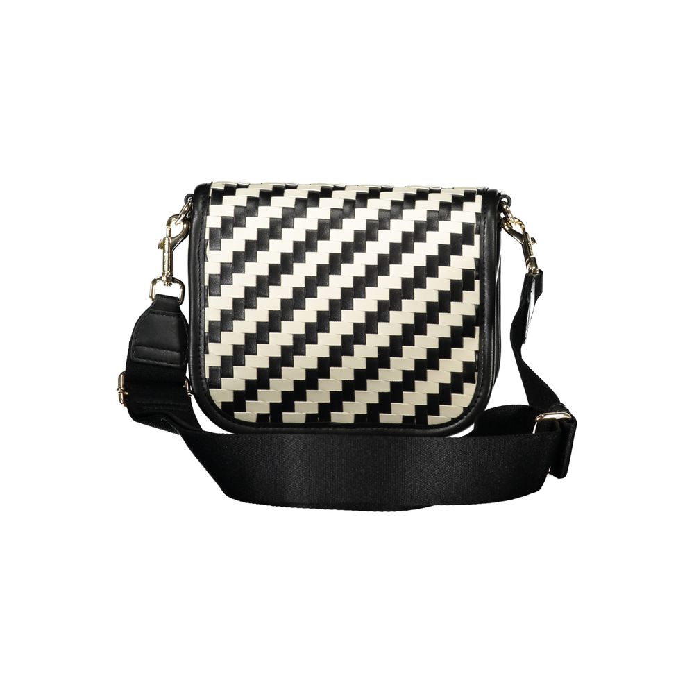 Tommy Hilfiger Black Polyurethane Shoulder Bag