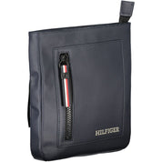 Tommy Hilfiger Navy Polyurethane Shoulder Bag