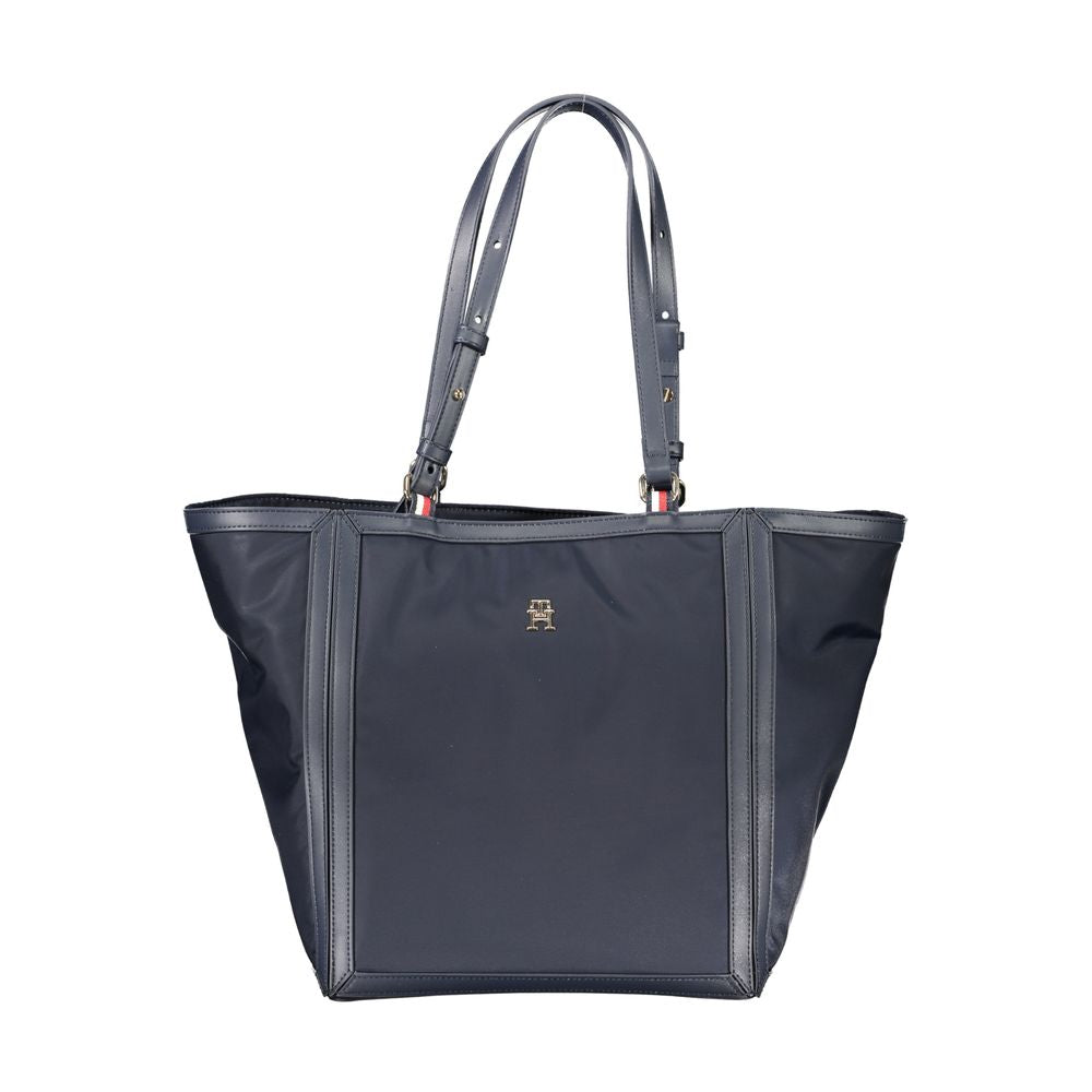 Tommy Hilfiger Black Recycled Polyester Handbag