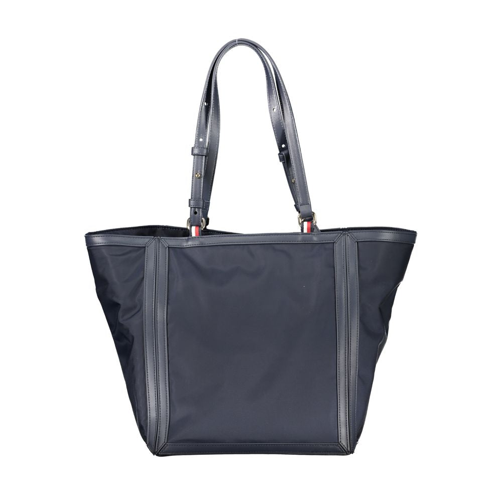 Tommy Hilfiger Black Recycled Polyester Handbag