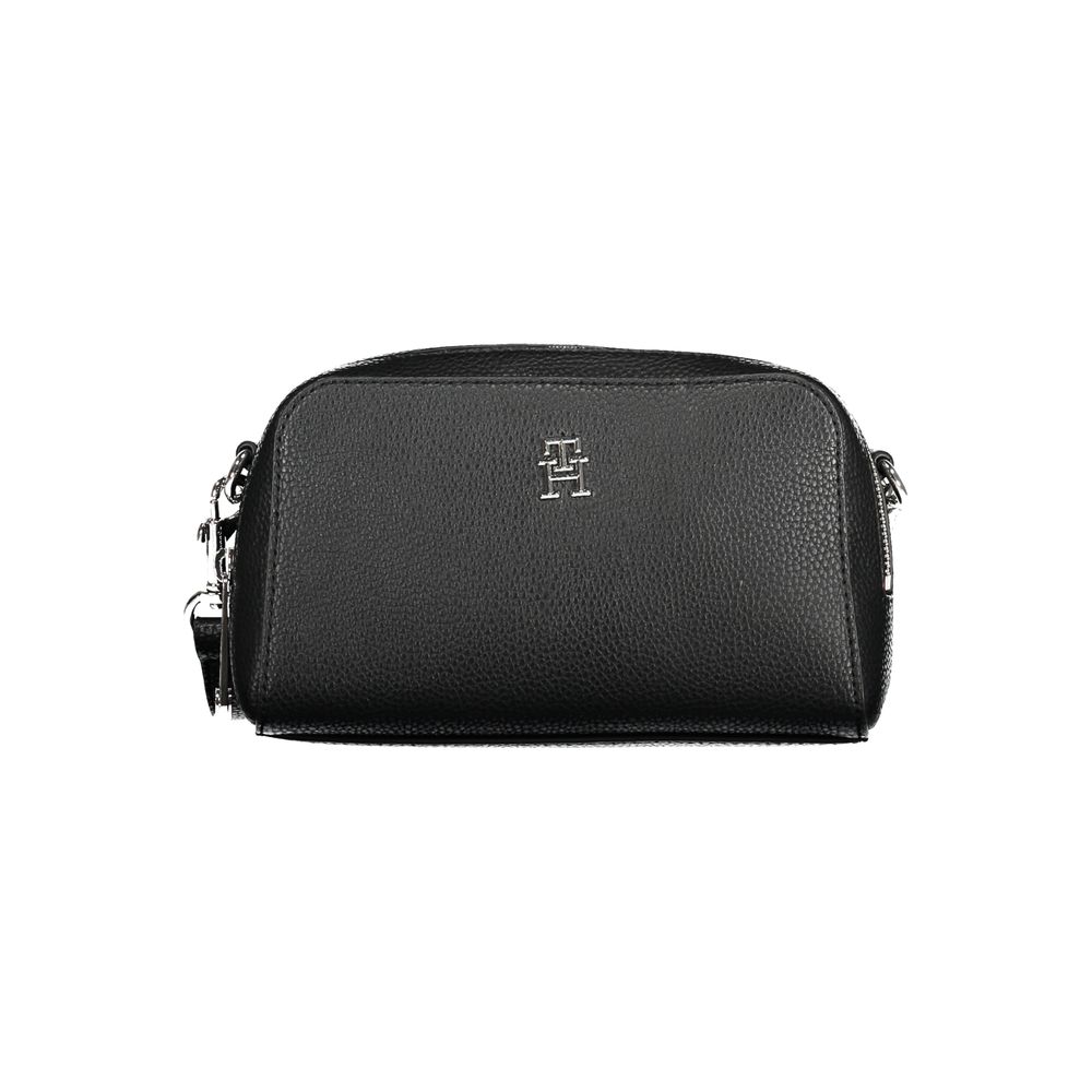 Tommy Hilfiger Black Poliuretano Shoulder Bag