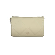 Calvin Klein Beige Recycled Polyester Shoulder Bag