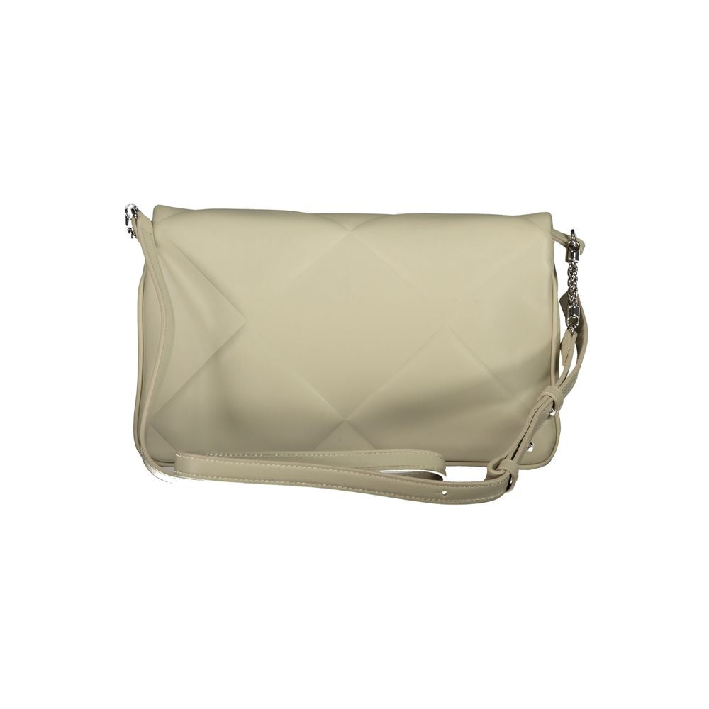 Calvin Klein Beige Recycled Polyester Shoulder Bag