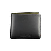 Tommy Hilfiger Black Leather Men's Wallet