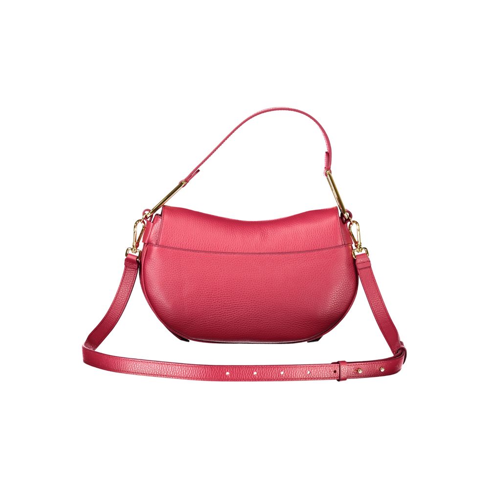 Coccinelle Rosso Leather Shoulder Bag