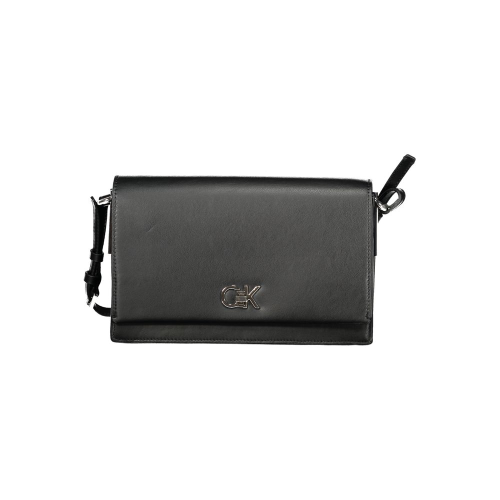Calvin Klein Black Recycled Polyester Handbag