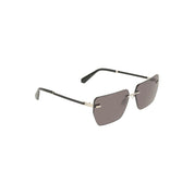 Calvin Klein Gray Metal Sunglasses