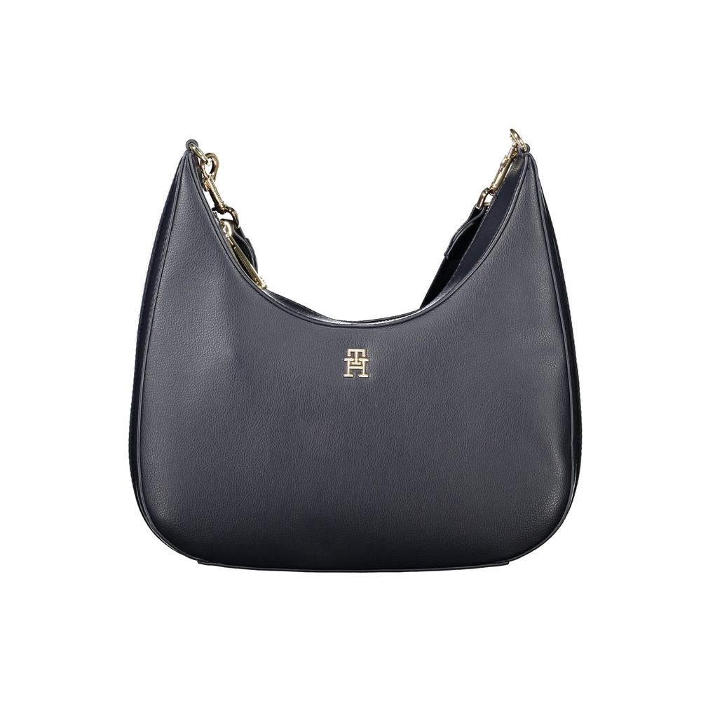 Tommy Hilfiger Blue Polyester Shoulder Bag