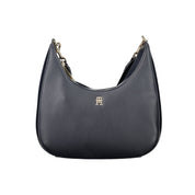 Tommy Hilfiger Blue Polyester Shoulder Bag