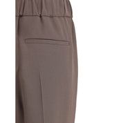 Gray Acetate Casual Pants