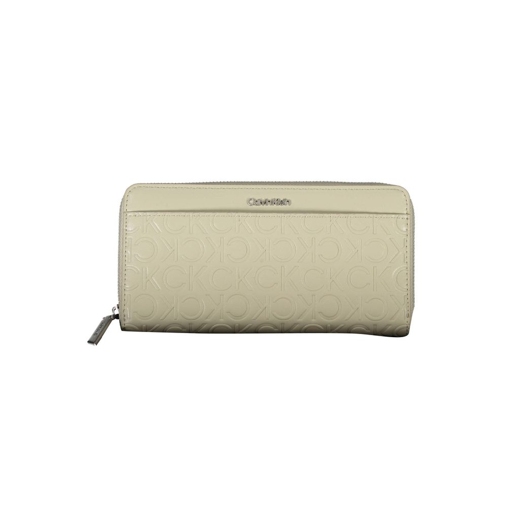 Calvin Klein Beige Polyurethane Wallet