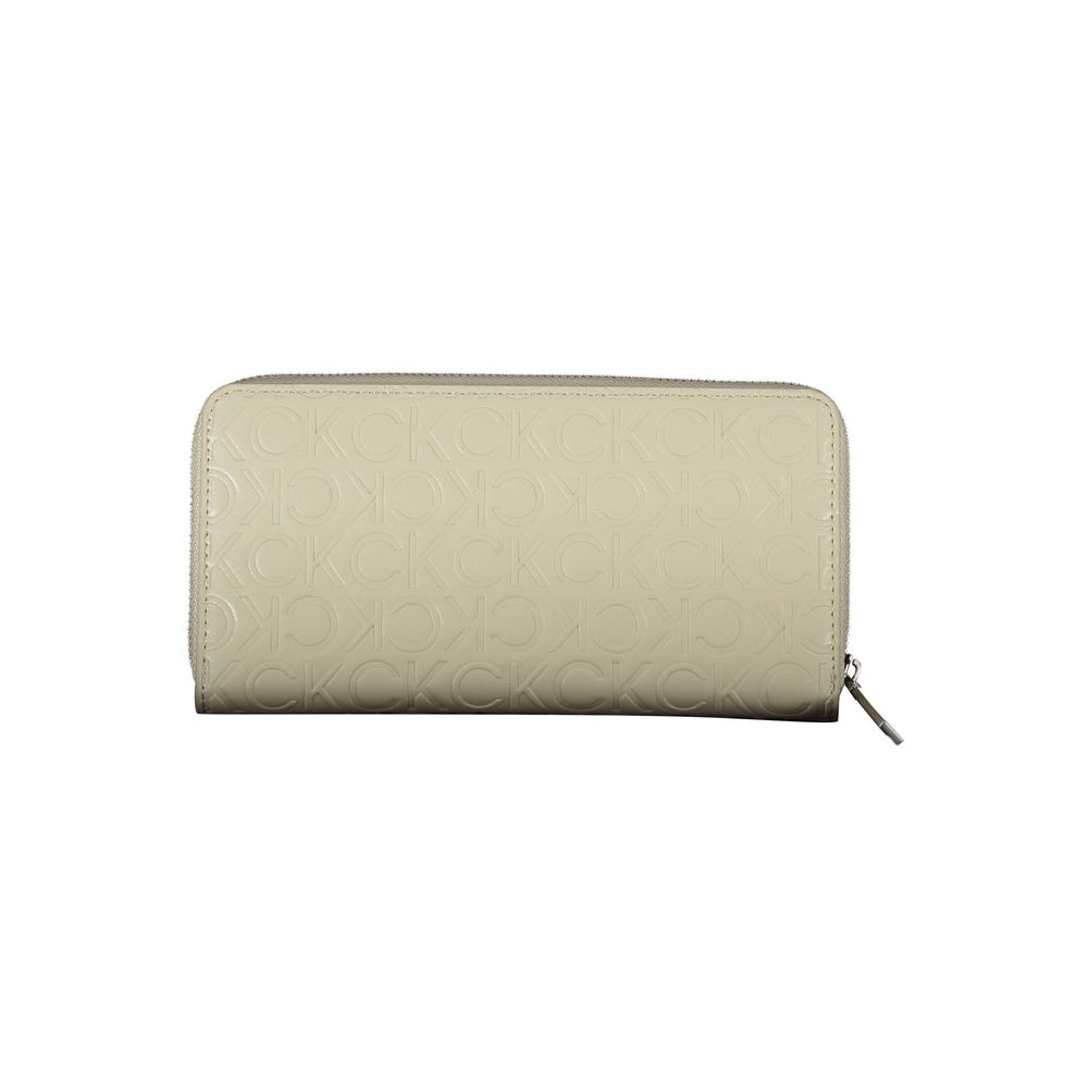 Calvin Klein Beige Polyurethane Wallet
