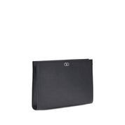Grained leather Pouch
