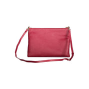 Coccinelle Rosso Pelle Crossbody Pouch