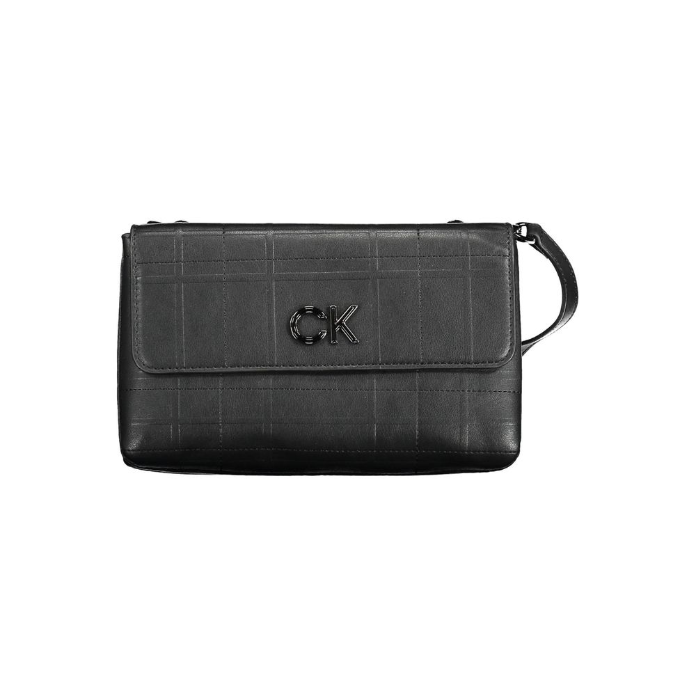 Calvin Klein Nero Polyester Shoulder Bag
