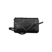 Calvin Klein Black Leather Shoulder Bag