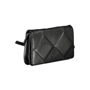 Calvin Klein Black Leather Shoulder Bag