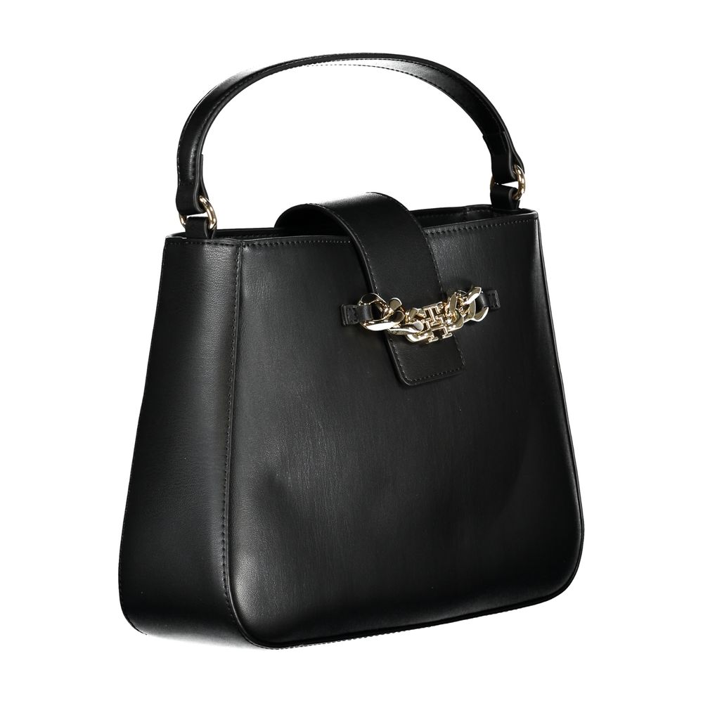 Tommy Hilfiger Nero Poliuretano Shoulder Bag